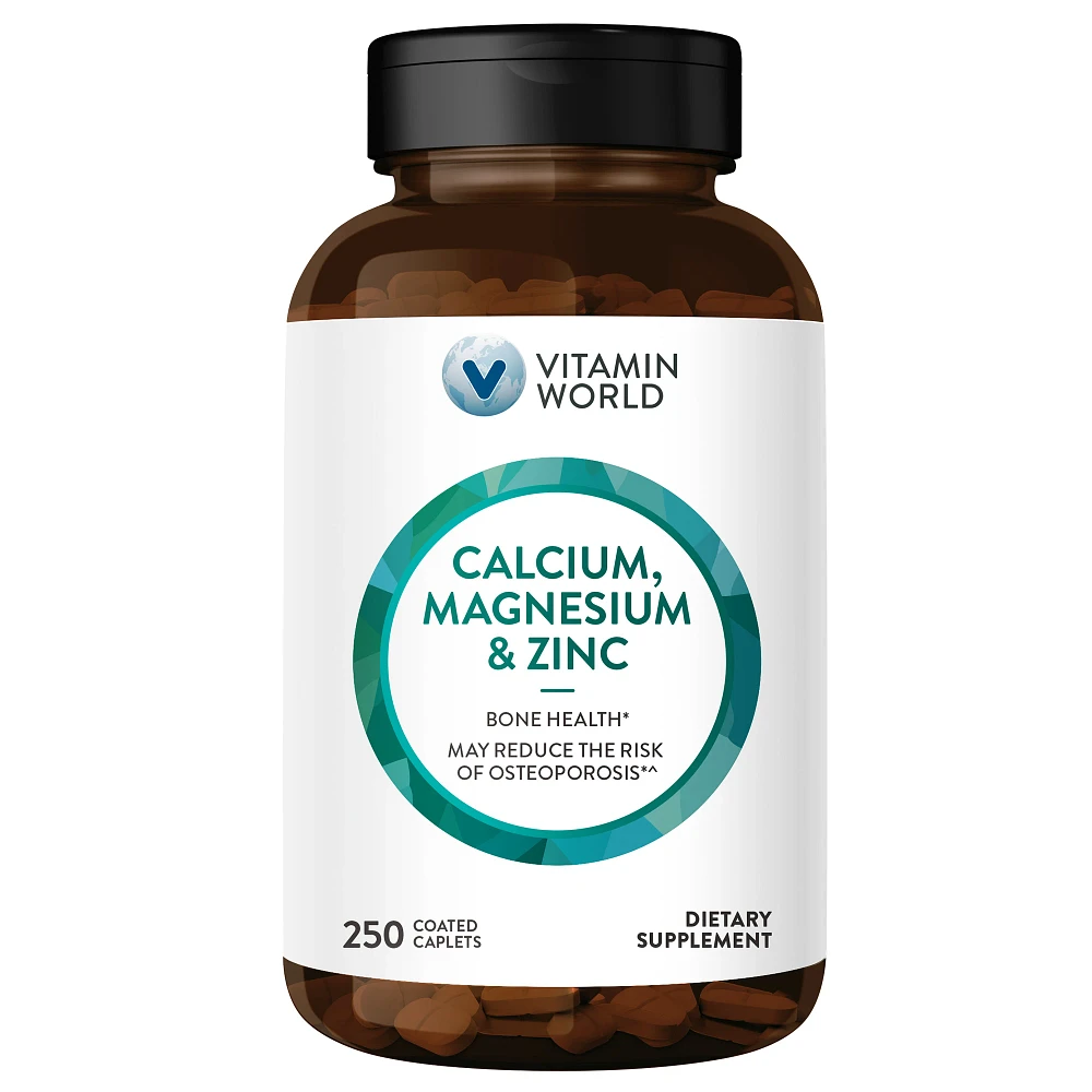 Calcium Magnesium Zinc for Bones and Teeth