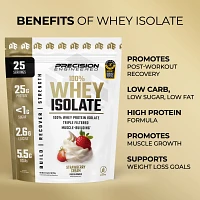 100% Whey Isolate - Strawberry Cream (25 Servings)