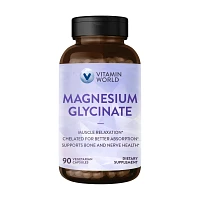 Magnesium Glycinate Veggie Caps 420mg 90ct