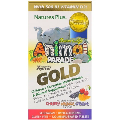 Animal Parade Gold Children's Multivitamins