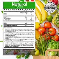 Country Farms Super Greens - Unflavored