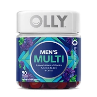 OLLY Men's Multivitamin Blackberry Blitz Gummies