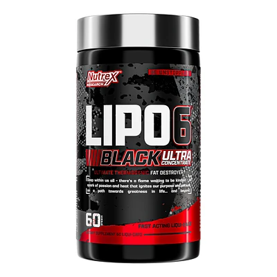 Nutrex LIPO 6 Black Ultra Concentrate 60caps