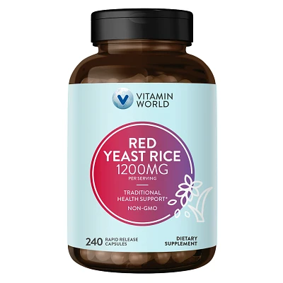 Red Yeast Rice 1200 mg.