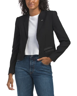 Vola Spi Veste Crepe Blazer