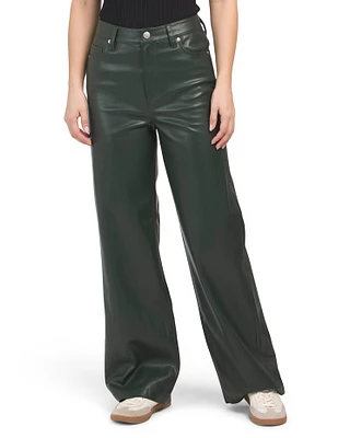 Faux Leather Pants For Women