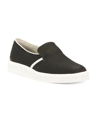 Canvas Maldives Slip On Sneakers For Women