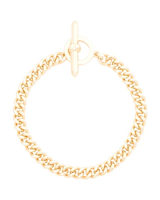 Curb Chain Toggle Bracelet