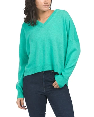 Cashmere Camille V-Neck Sweater