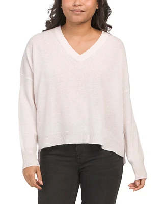 Cashmere Camille V-Neck Sweater