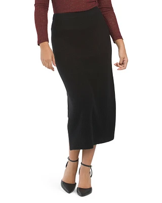 Wool And Cashmere Blend Hanna Skirt