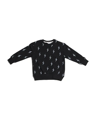 Boys Bolt Print Sweatshirt