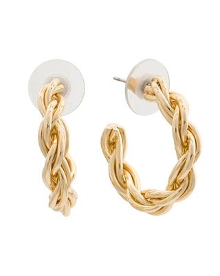 Twist Hoop Earrings