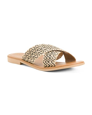 Criss Cross Band Sandals For Women