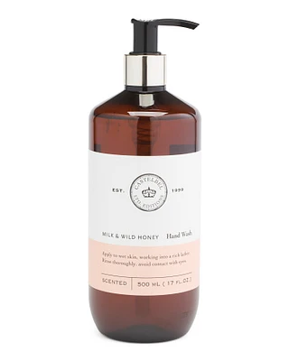 17Oz Down To Earth Milk And Wild Honey Liquid Soap