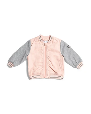 Infant Girls Fleece Bomber Jacket