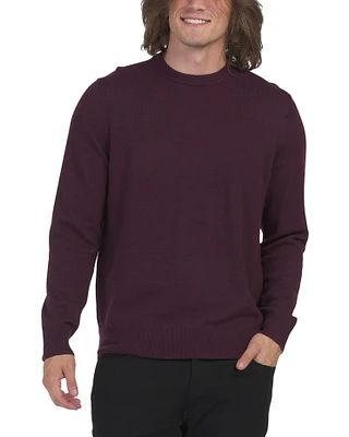 Merino Wool Crew Neck Sweater For Men