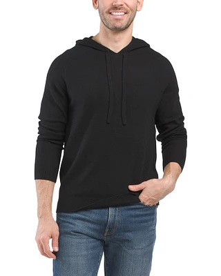 Extrafine Merino Sweater Hoodie For Men