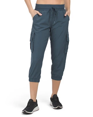 Capris With Cargo Pockets