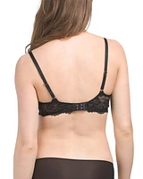 Floral Lace Unlined Bra For Women