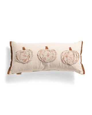 12X25 Pumpkin Pillow