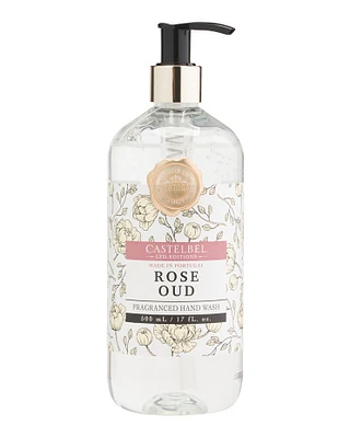 17Oz Flower Lines Rose And Oud Scented Hand Wash