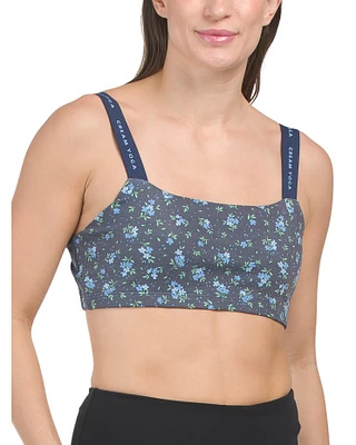 Charlotte Printed Sports Bra For Women