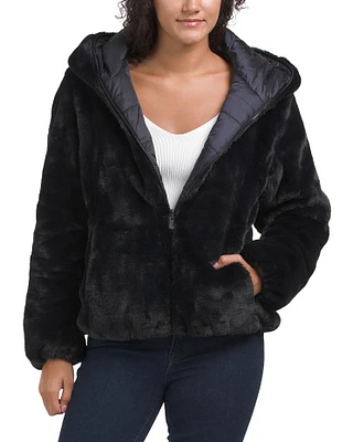 Faux Fur Reversible Coat