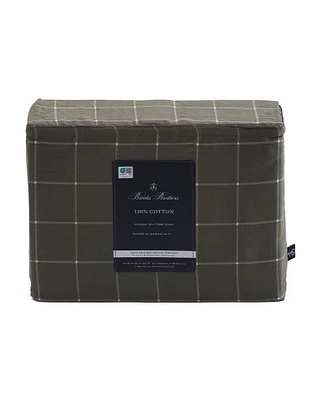 Cotton Plaid Sheet Set