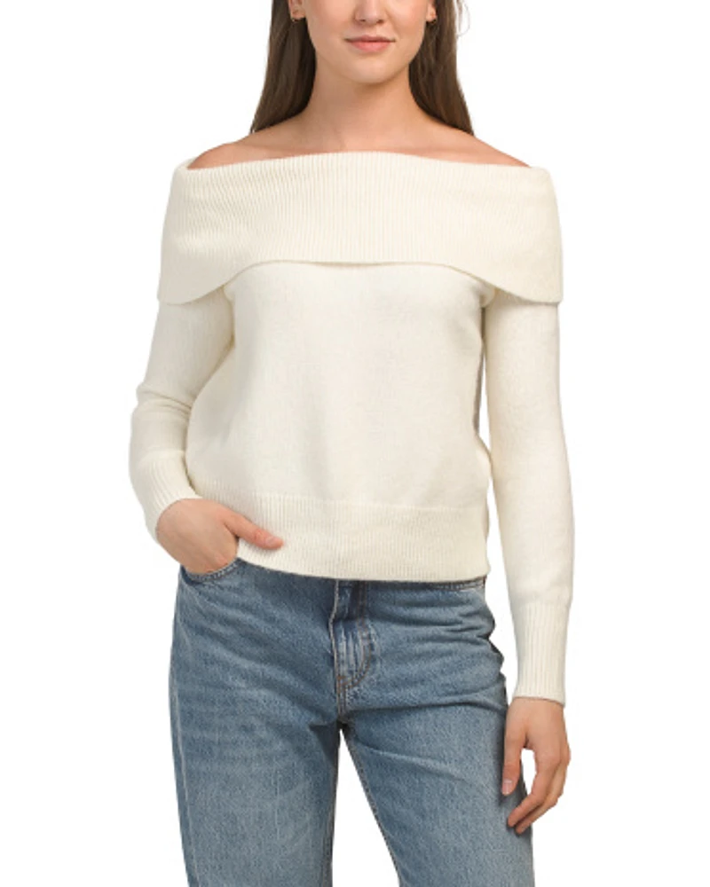 Off The Shoulder Sweater