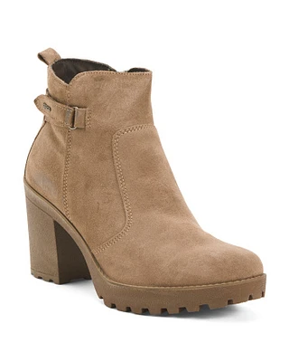 Suede Booties For Women