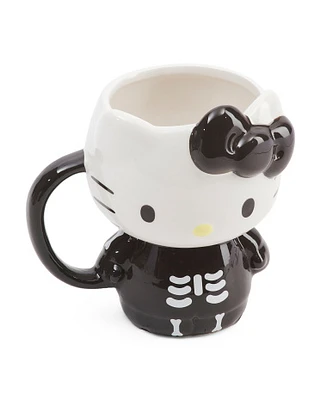 Hello Kitty Skeleton Costume Ceramic 3D Sculpted Mug