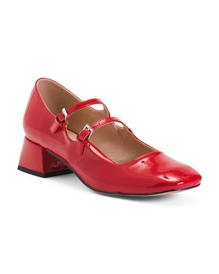 Twiggy Heeled Mary Jane Pumps For Women