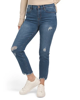 Soho High Rise Ankle Slim Jeans For Women