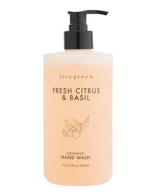 15.2Oz Fresh Citrus And Basil Hand Soap