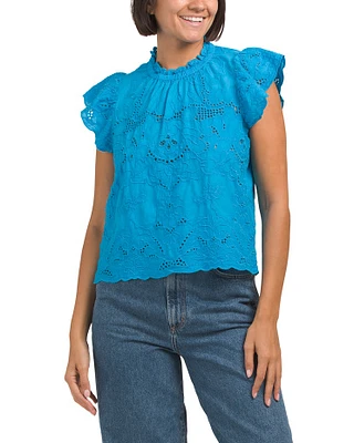 Eyelet Top For Women