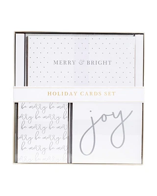 24Pk Holiday Card Set