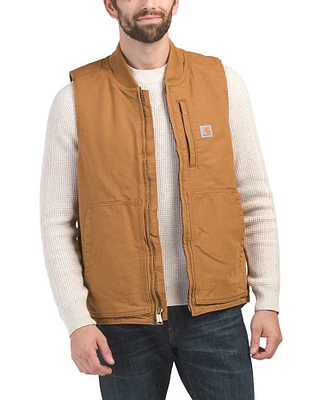 Washed Duck Insulated Vest For Men