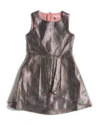 Girls Metallic Dress