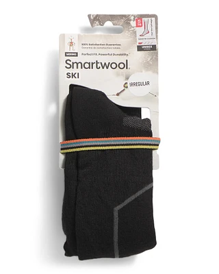 Merino Wool Blend Targeted Over The Calf Ski Socks For Men