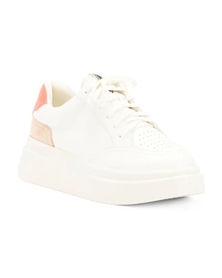 Skylar Leather Retro Sneakers For Women