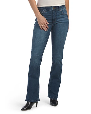 Ab Technology High Rise Bootcut Jeans For Women