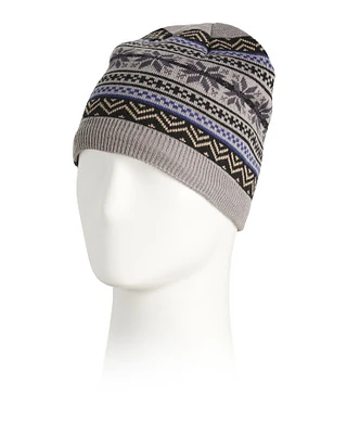 Merino Wool Blend Nuka Beanie For Men