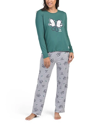 Mittens Pajama Set