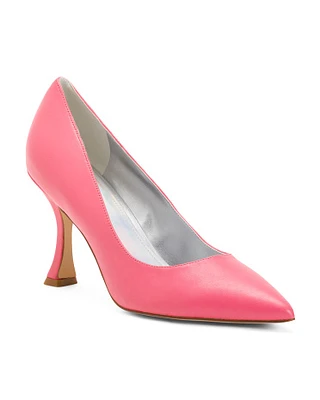 Leather Heida Pumps For Women