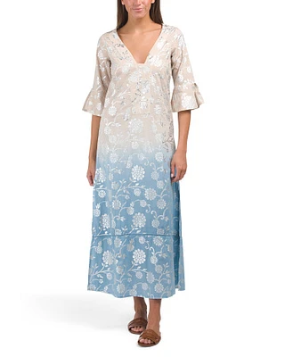 Delfi Maxi Kaftan Cover-Up For Women