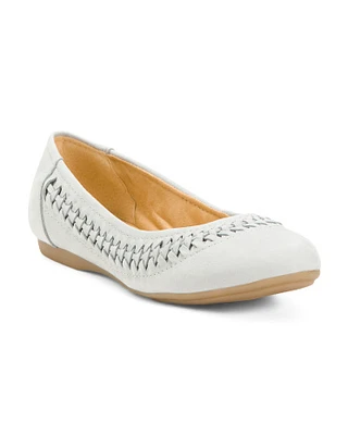 Jett Ballet Leather Flats For Women