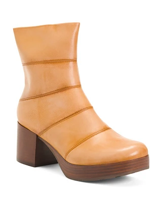 Suede Vivi Block Heel Booties For Women