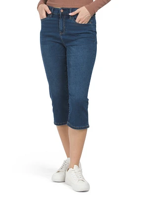 Soho High Rise Capri Jeans For Women