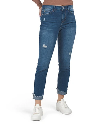 Soho High Rise Ankle Slim Jeans For Women